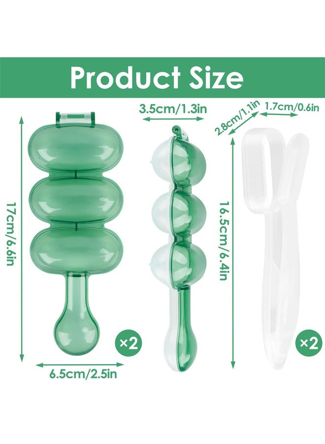 4 Packs Sushi Maker, Onigiri Shapes, Bento Sushi Mould, Nigiri Maker, Sushi Accessories, Rice Ball Mould for Beginners, Kitchen Tools - Image 2